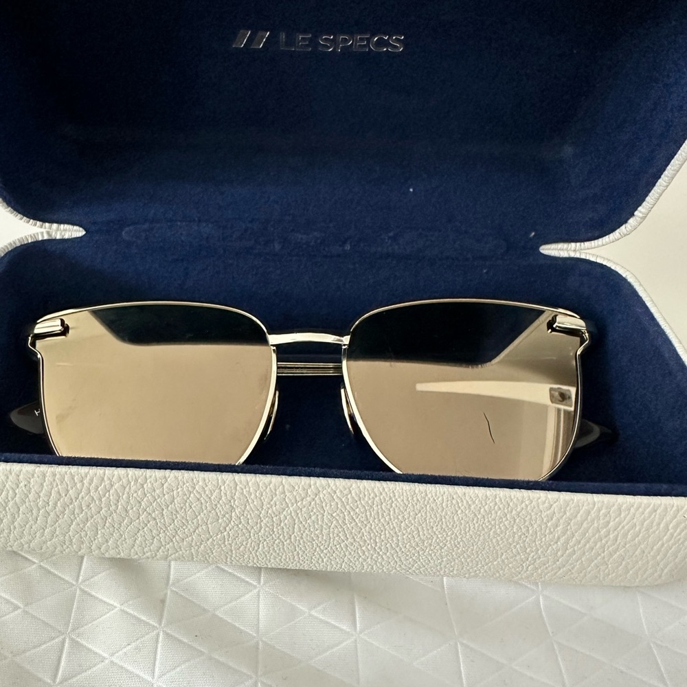 Le Specs Luxe Gold Eyewear